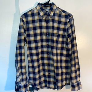 J. Crew Small Slim Homespun Button Down